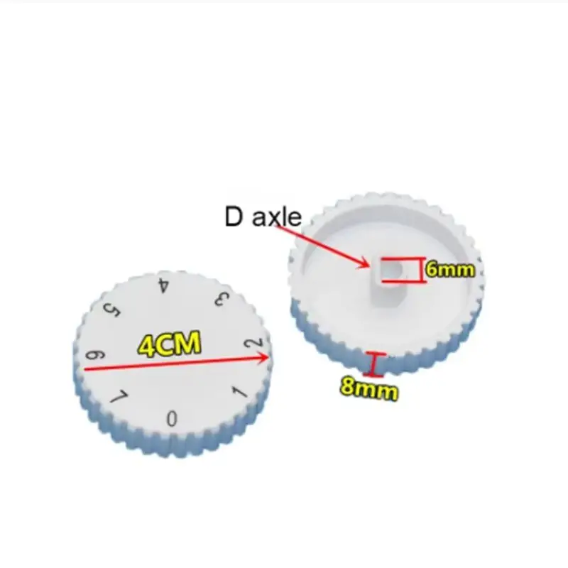 لثلاجة هاير متحكم في درجة الحرارة 7 مقبض تروس تعديل درجة الحرارة مفتاح التحكم في درجة الحرارة الدوارة غطاء برغي 869 #2