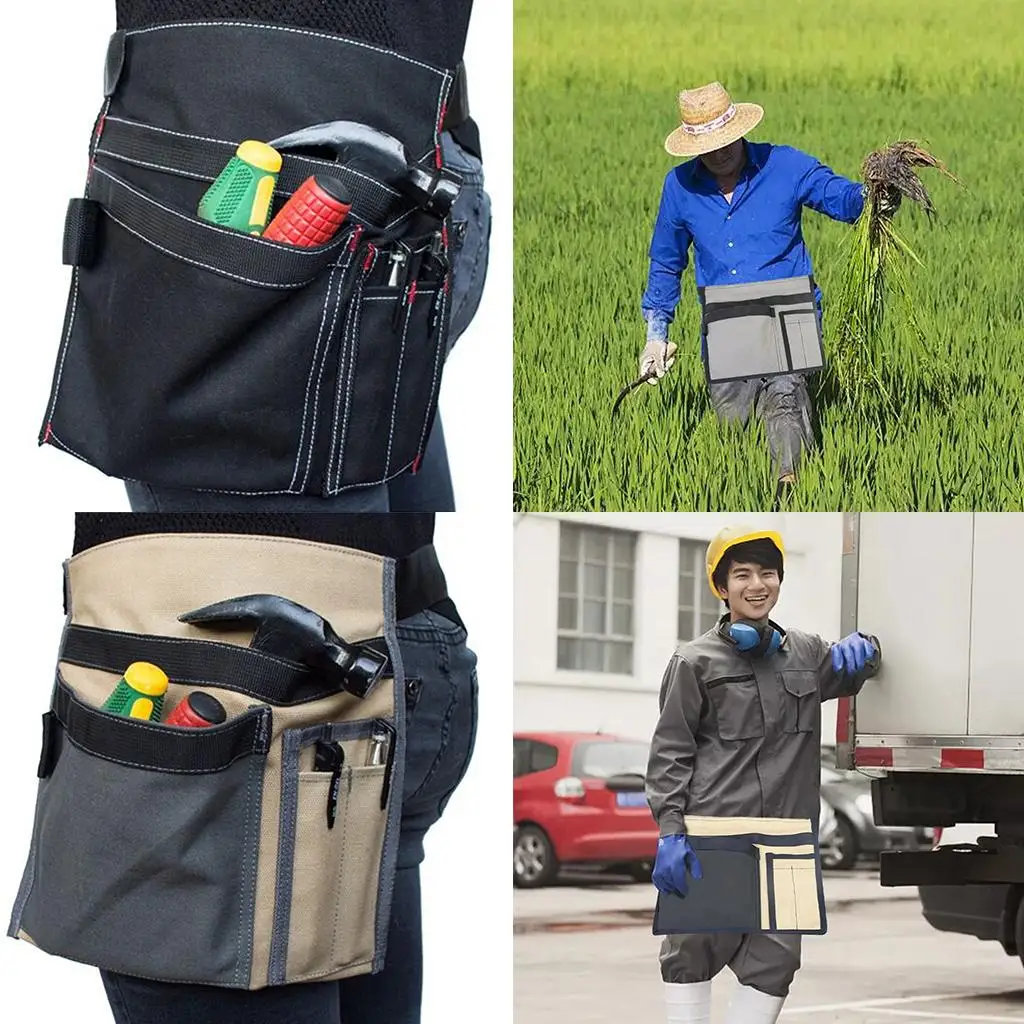 Portable Adjustable Tool Waist Bag Storage Bag Carpentering