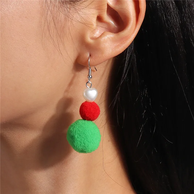 Aihua Niedliche gehäkelte Blumen-Ohrringe für Frauen und Mädchen, handgefertigt, Schmetterling, Schleife, flauschige Kugel-Ohrringe, Geburtstagsfeier, Schmuck, Geschenke – Detail 23