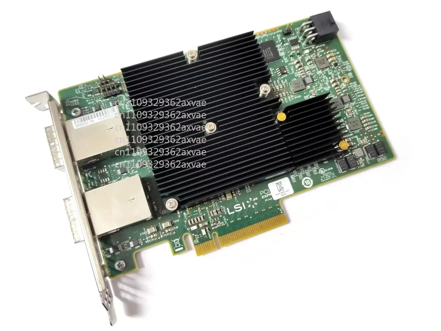 FOR Avago Broadcom LSI 9300-16e SATA / SAS HBA Controller 12Gbps PCIe x8 IT SFF-8644