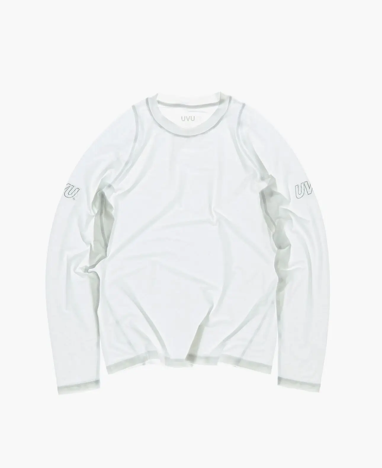 

New Men Women Sheer Long Sleeve Running Shirt - Lightweight Mesh Workout Top Moisture Wicking Quick Dry