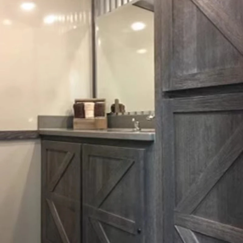 Customized Luxury Mobile Restroom Toilet Outdoor Portable Bathroom with Steel and Sandwich Panel Featuring a Shower