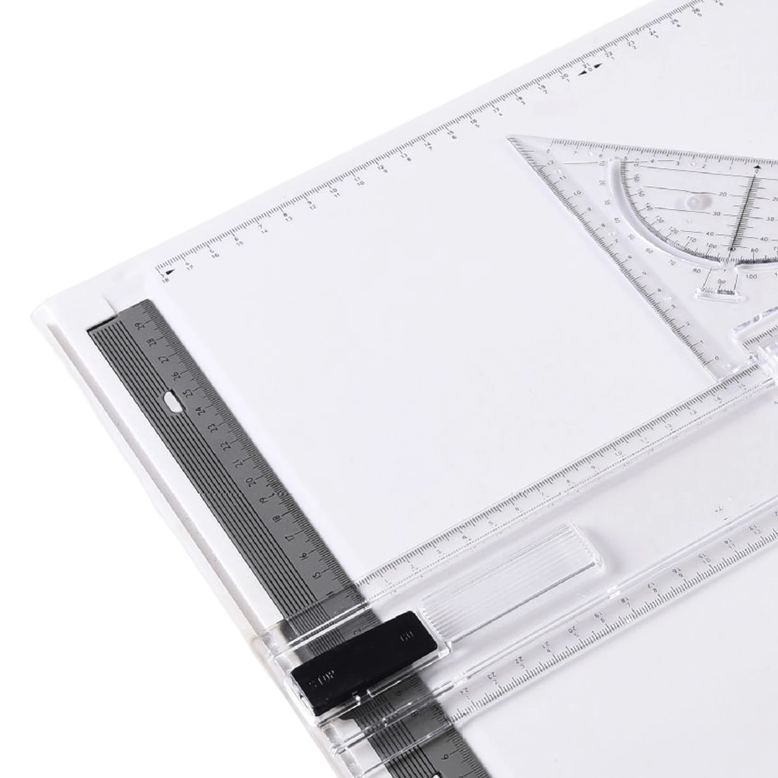 Imagem -03 - Prancheta Multifuncional Mesa de Redação Ângulo Ajustável Régua Deslizante Quadrado t Durável Ferramenta Gráfica Arquitetônica a3
