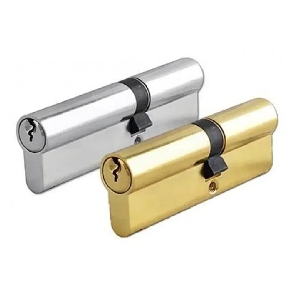 Double Lock Door Security Cylinder Key Anti-theft Entrance Door Lock Extension Core 70*29mm Anti-theft Function