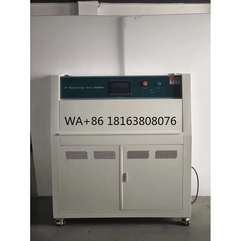 UV Accelerated Weathering Tester ISO 11507 Programmable UV Light Simulation Aging Chamber for Plastics Coatings and Rubber