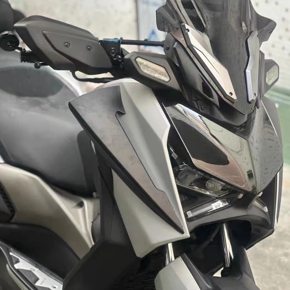 For Yamaha XMAX300 X-MAX 300 2023 Motorcycle Side Guards Fixed Wind Wing Front Fairing Side Spoiler Winglets