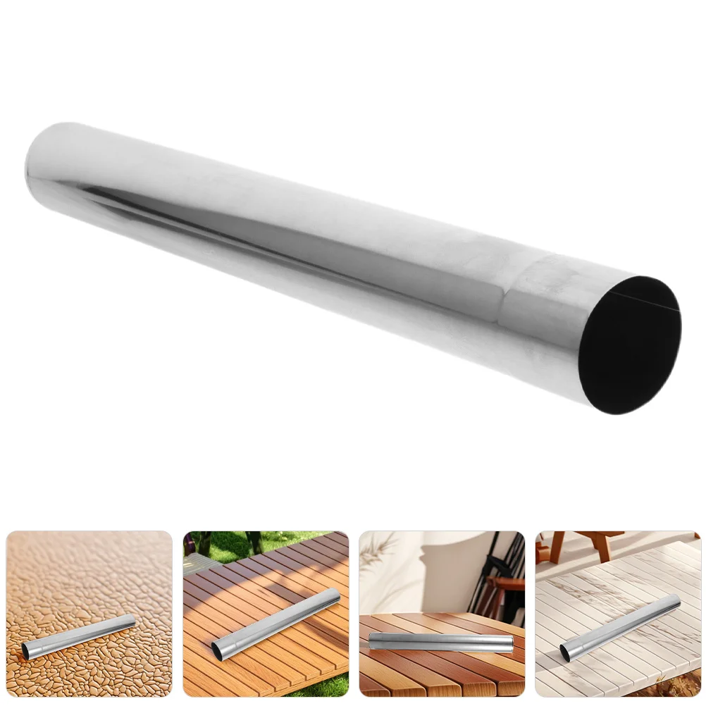 

Straight Stainless Steel Stove Pipe Extension Tube for Camping Tent Wood Stove Flue Chimney Outdoor Exhaust System