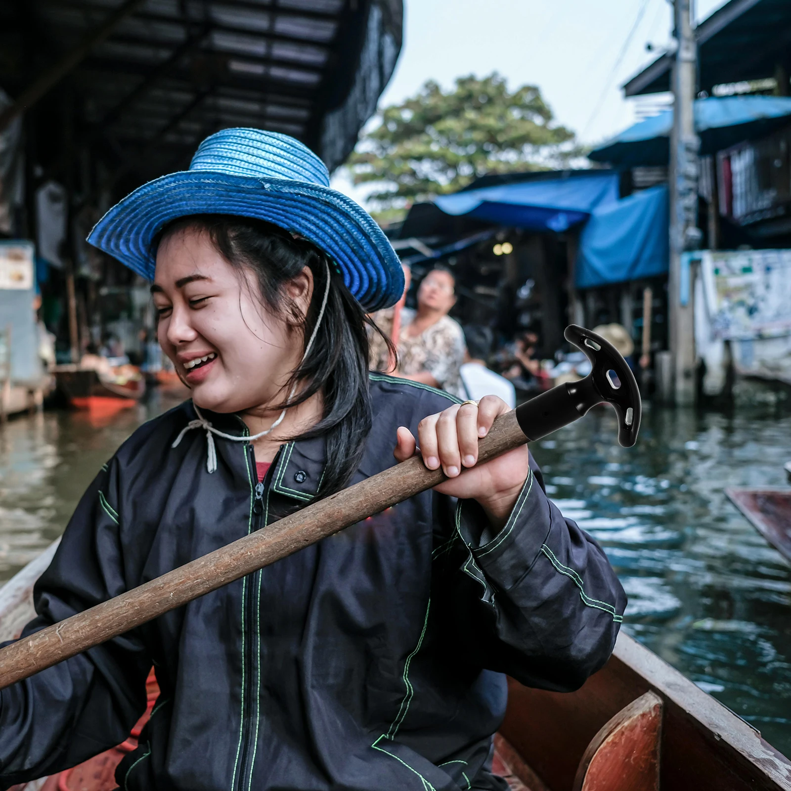 

Anti Slip Kayak Paddle Handle 28mm Diameter Canoe Accessories Comfort Grip Stable Paddle Hand Handlebar Fits Various Paddles