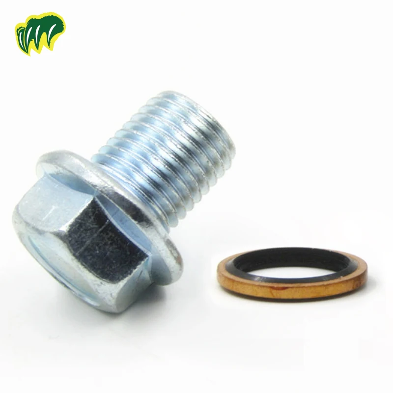 2 piece For GWM Haval H2 H4 H6 M4 M6 XEC06 EG01 XEG57 2.0T XEC01 Oil Drain Plug Screw Sump Drain Nut Oil Drain Bolt