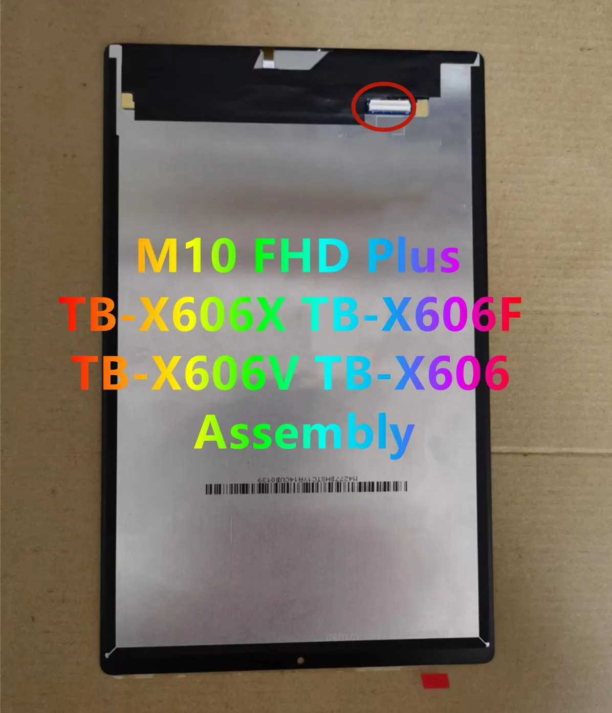 10.3 Inch For Lenovo Tab M10 Plus TB-X606X TB-X606 TB-X606F TB-X606V LCD Display Touch Sreen Digitizer Assembly Replacement Test