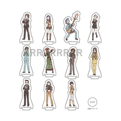 Anime 2 P2 Mini Action Figure Doll Tatsuya Lisa Silverman Acrylic Stand Model Plate Cosplay Toy for Gift