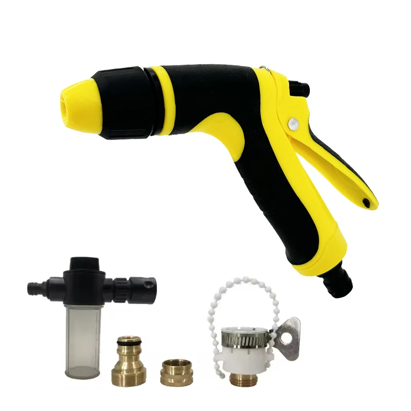 2026 Garden Sprayer High Pressure Water Hose Nozzle Adjustable Spray Gun For Watering Plant Lrrigation Sprinkler Water Gun ﻿