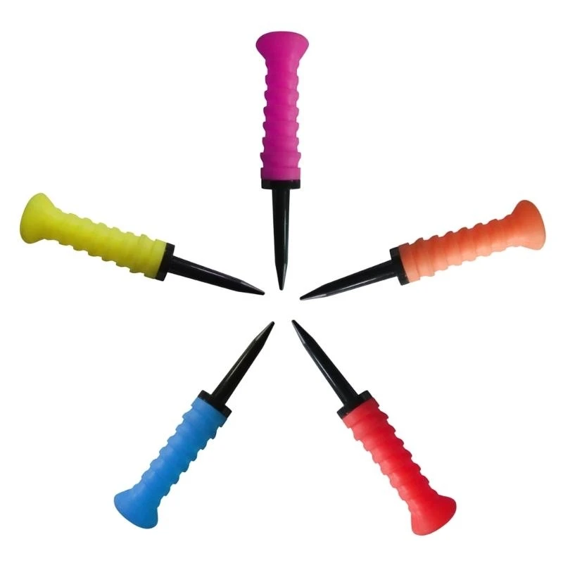 5pcs/pack castles tees مجموعة الجولف المحمل #4