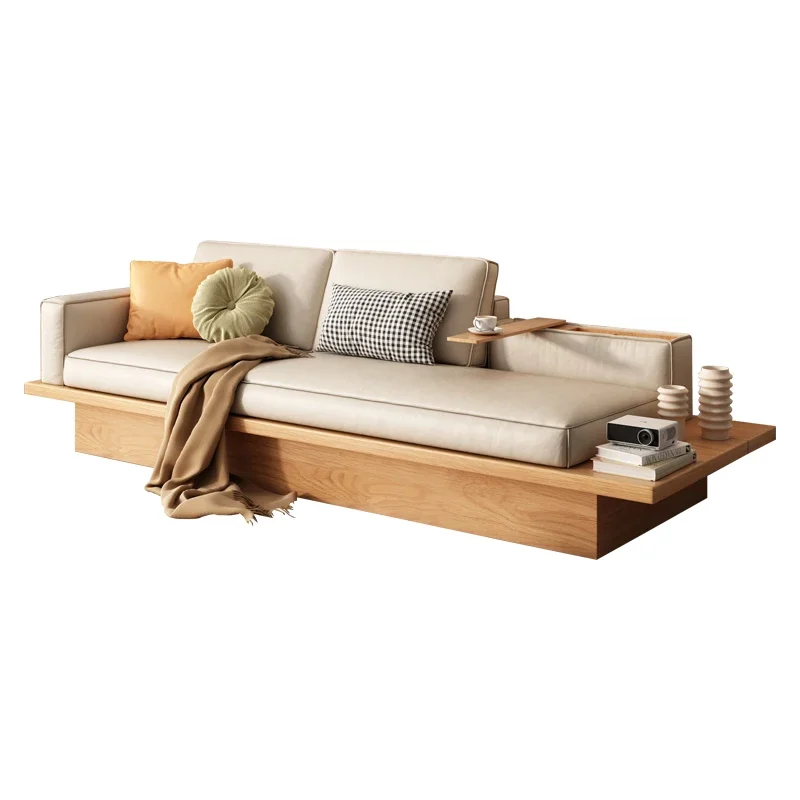 

Technology Fabric Sofa, Floor, Living Room Storage, Small Apartment Three Person Sofa