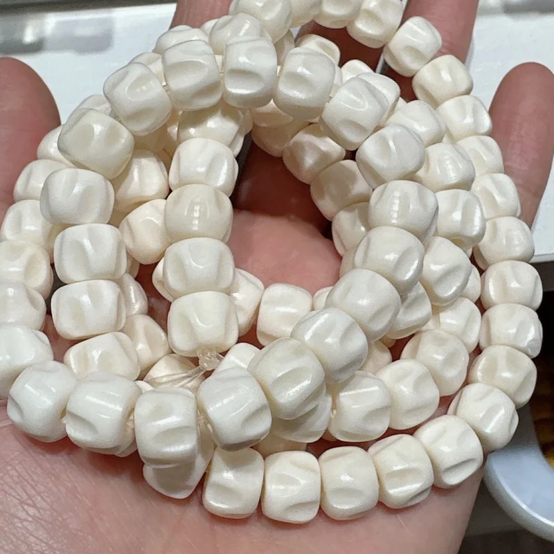 Camel Bone Passion Fruit Seed Semi-Finished Diy Multi-Circle Necklace Bracelet Matching Spacer Beads Random Delivery