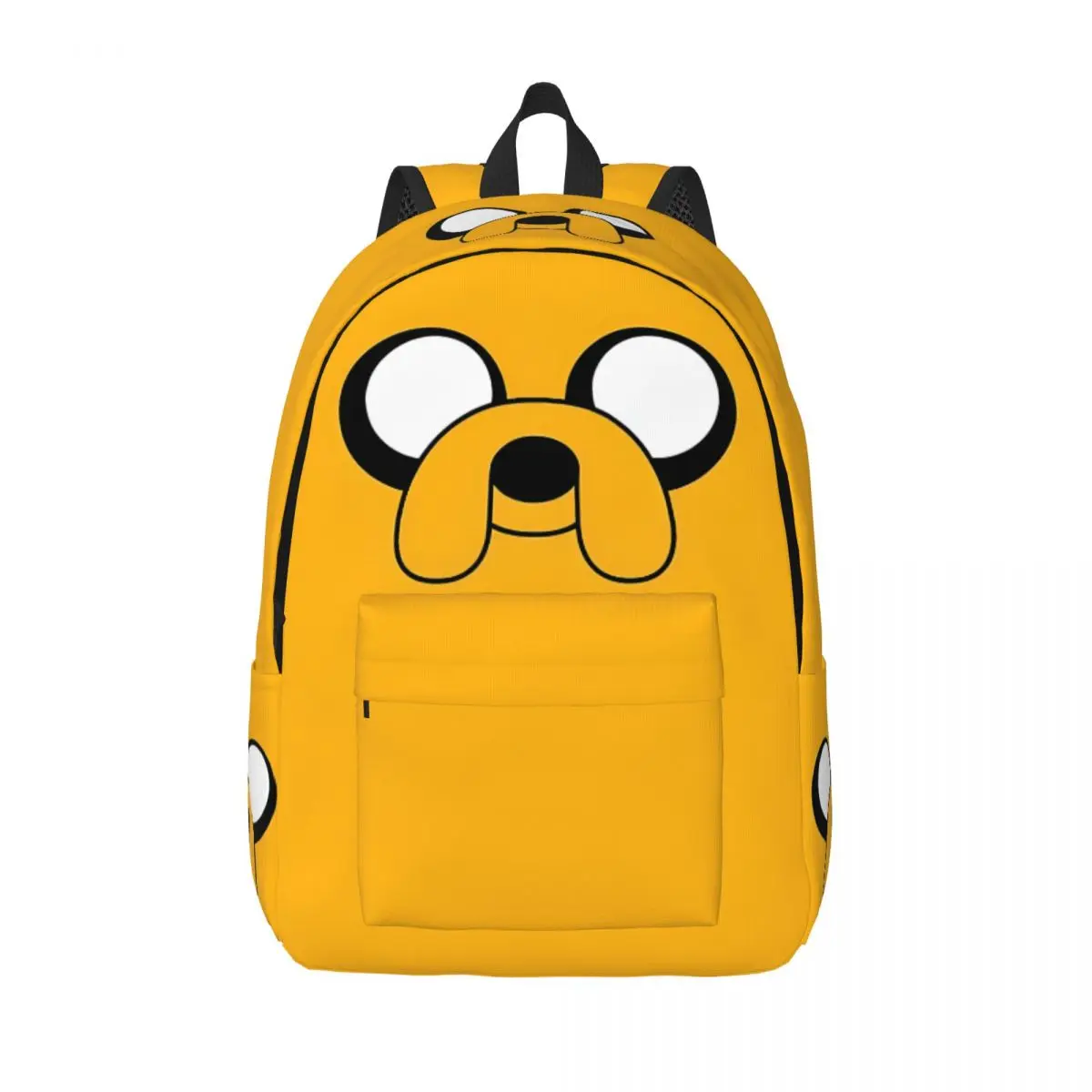 Jake The Dog for Teens Student School Bookbag Adventures Canvas Daypack Elementary High College Travel