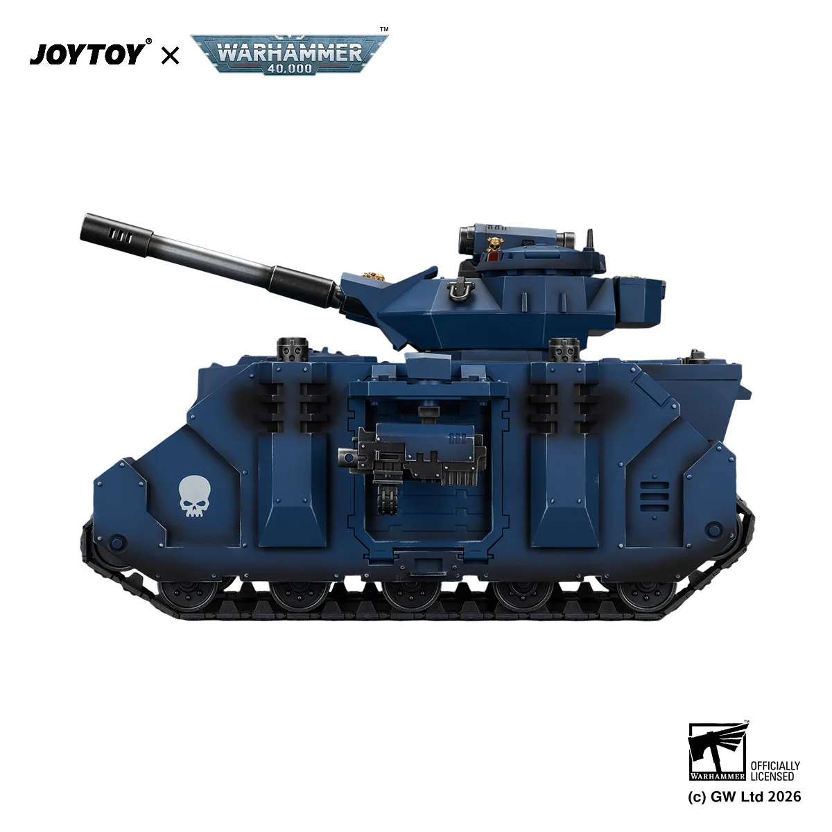 JOYTOY 1/18 Warhammer 40K Action Figures Ultramarines Predator Destructor with Turret-Mounted Autocannon - view 2