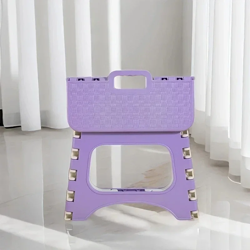 Plastic Folding Stool, Portable Outdoor Stool, Household Mazza Children's Learning Stool, Train Stool