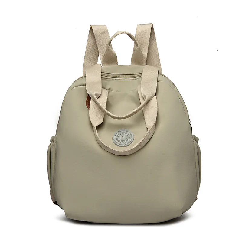 

Минималистичные модные однотонные универсальные дорожные сумки из ткани Оксфорд большой вместимости, легкие двойные сумки на плечо хорошего качества