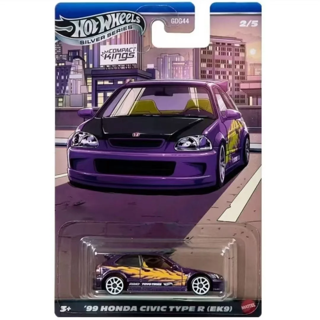 ماتيل 2025 العجلات الساخنة Gdg44 المدمجة الملك مجموعة كرنفال سيفيك نوع R سوبارو Wrx Sti Miata Sentra Diecast 1:64 نموذج سيارة جمع نموذج مخصص مجموعة عيد ميلاد لعبة هدية