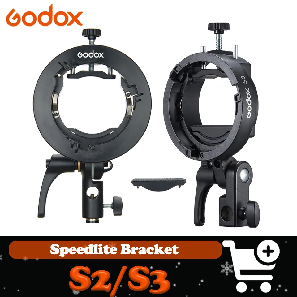Godox S2 S3 Speedkite support Bowens support Flash type S support pour AD200Pro AD400Pro II Speedlite Flash