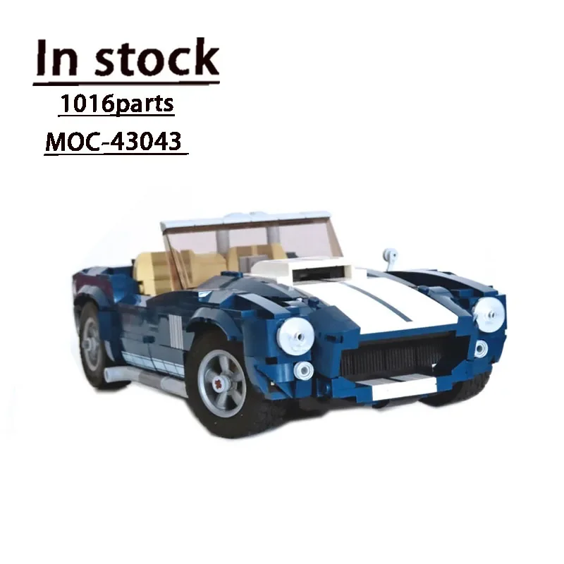 MOC-43043 Super Convertible Assembling Stitching Building Block Model 1016 Building Block Parts Kids Racing Birthday Toy Gift