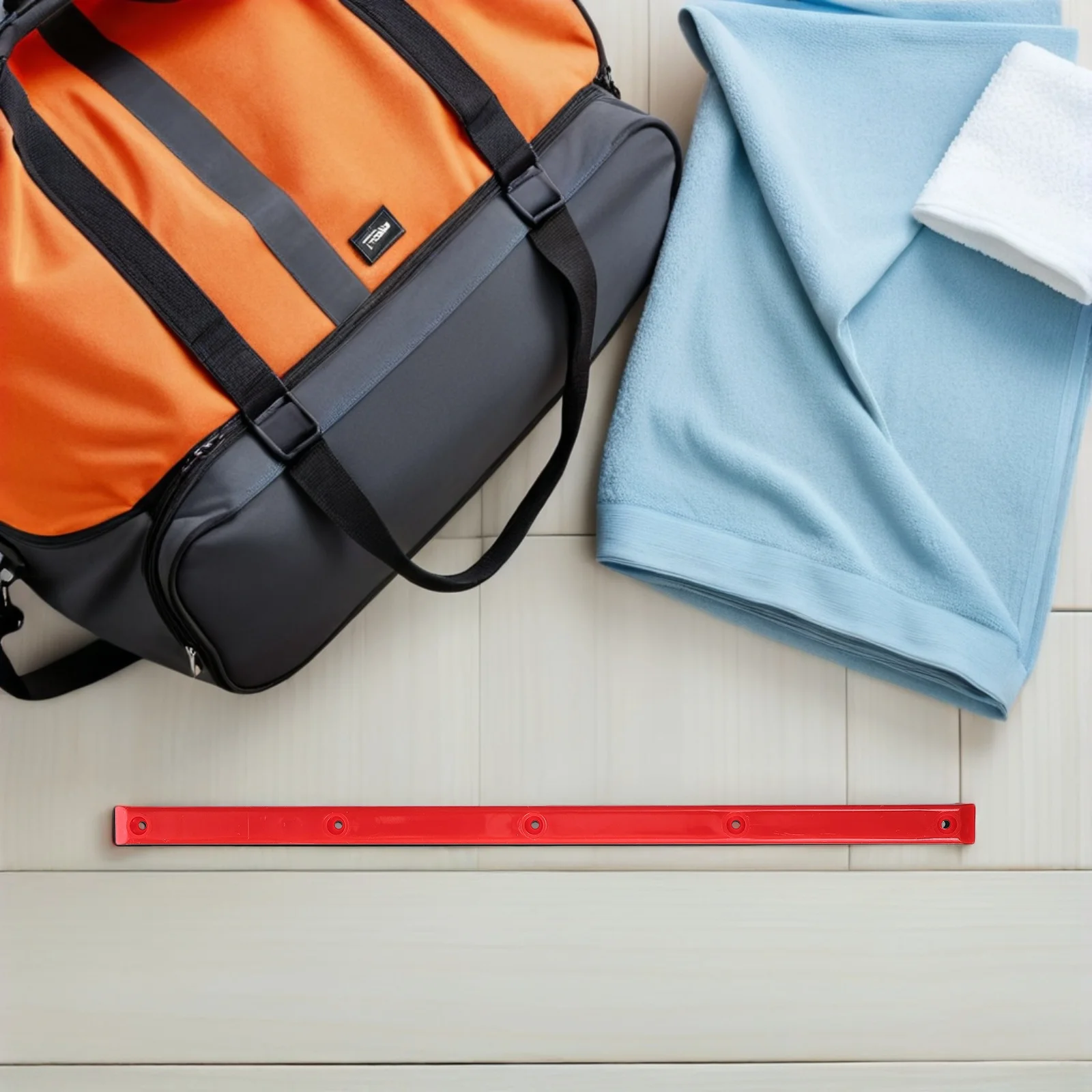 4Pcs Skateboard Rails Rib Bone Rails Shock Absorption Deck Rail Protectors Red 14.34x0.71x0.28in Skateboarding Accessories