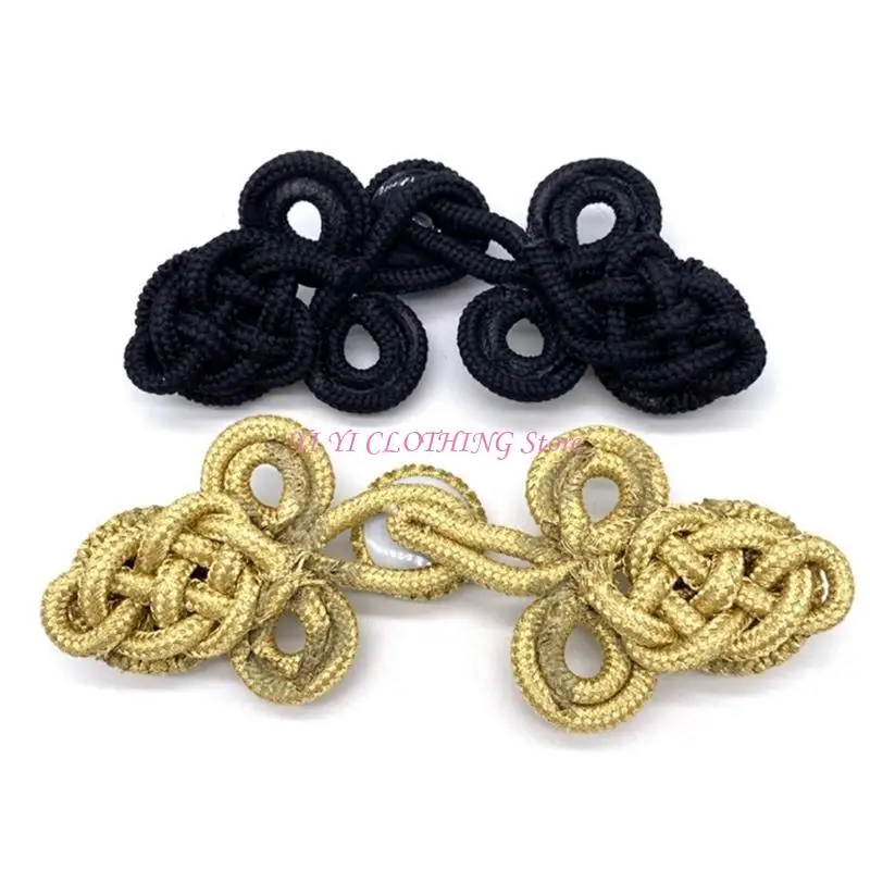 

N5KF Chinese Handmade Knot Buttons Chinese Clothing Decorative Sewing Accessories