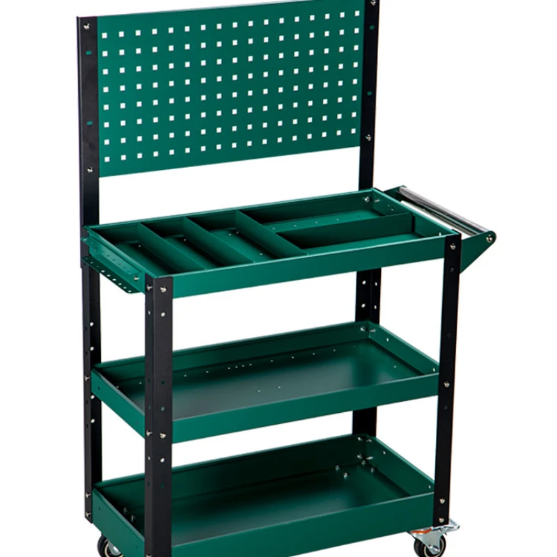 Mobile storage rack, auto repair workshop, maintenance tool storage rack, toolbox cabinet