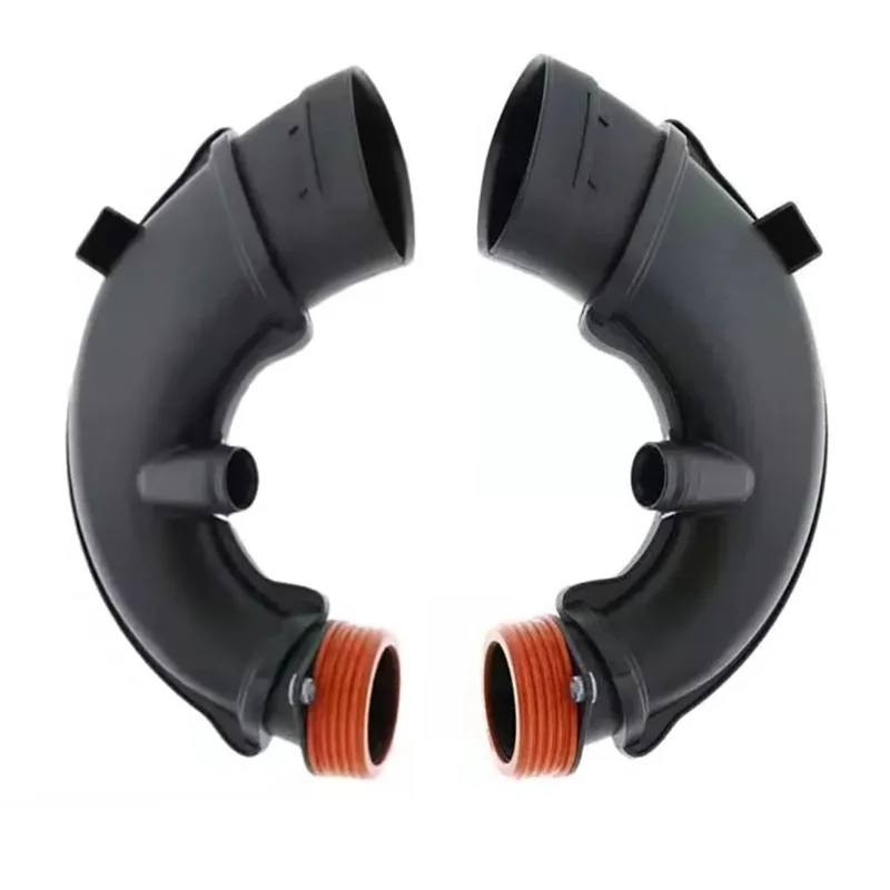 

F9-2Pcs Engine Turbo Intake Hose For BMW 5 / 6 / 7 Series X5 X6 E70 E71 F02 F06 F07 F12 13717577452 13717577451