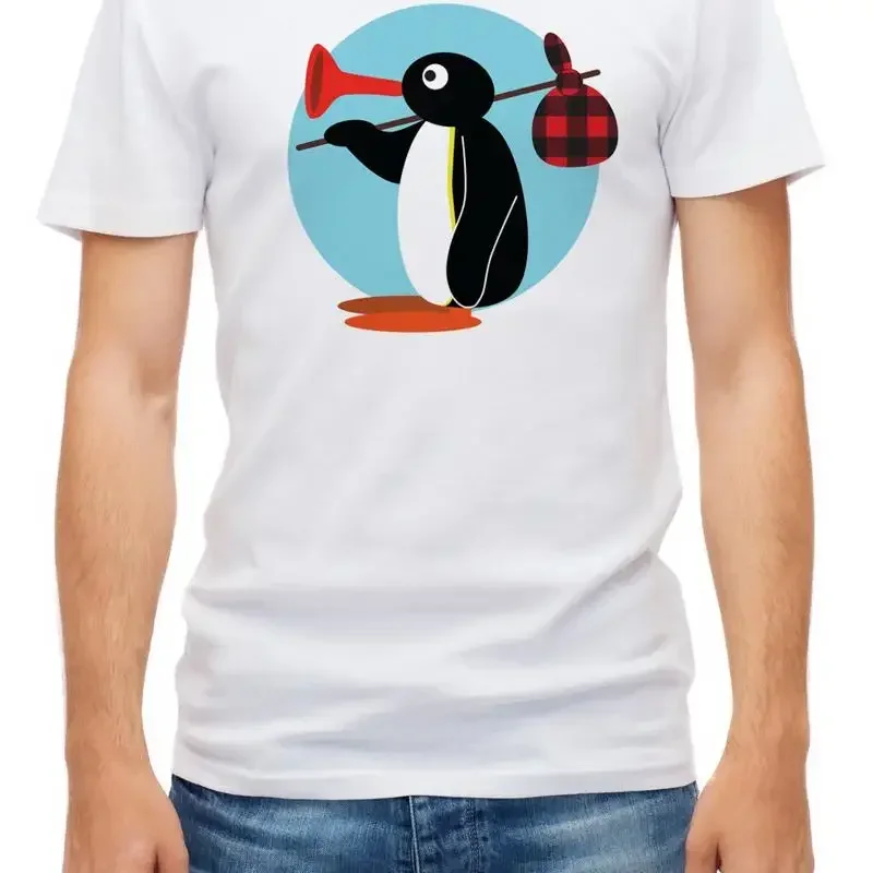 Plain Design Noot funny Short sleeve White Men T shirt K259