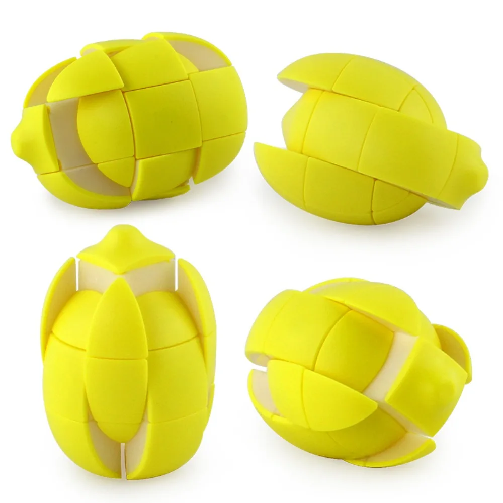 Creative Fruit Magic Cube Banana Apple Lemon Orange Pear Peachand Early Education Magic Cubes Magico Cubo Cibo Toy