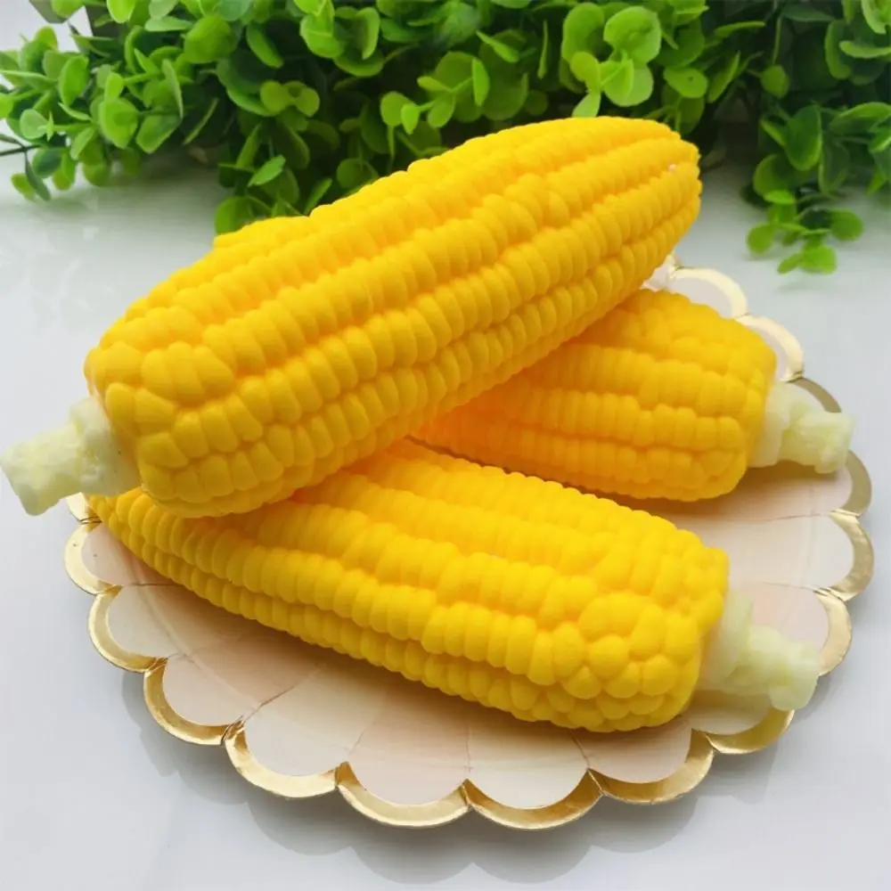 Novelty Simulation Corn Fidget Simulation Corn Slow Rising Soft Vent Corn Toy Mini Rubber Simulation Corn Pinch Toys Kids Gift