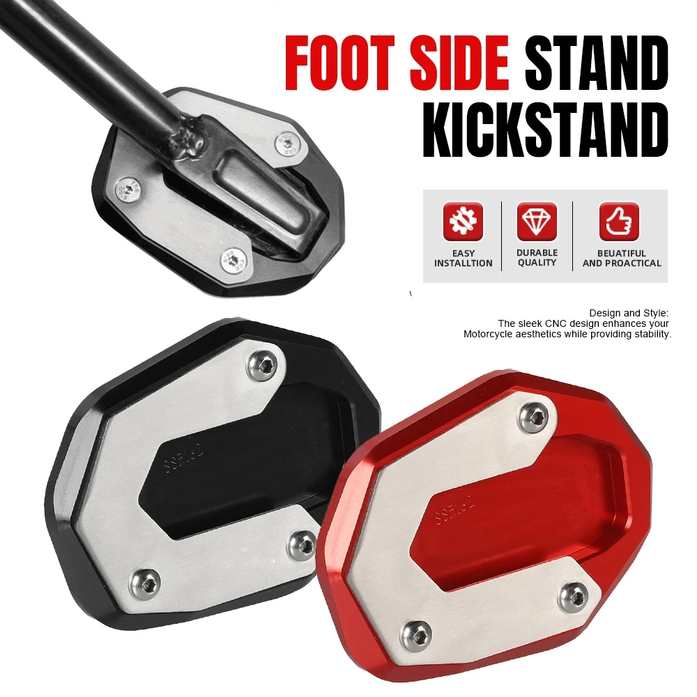 

Foot Side Stand Extension Pad Enlarge For Ducati Scrambler Sixty2 Flat Track Icon Full Throttle Cafe Racer Classic Urban Enduro