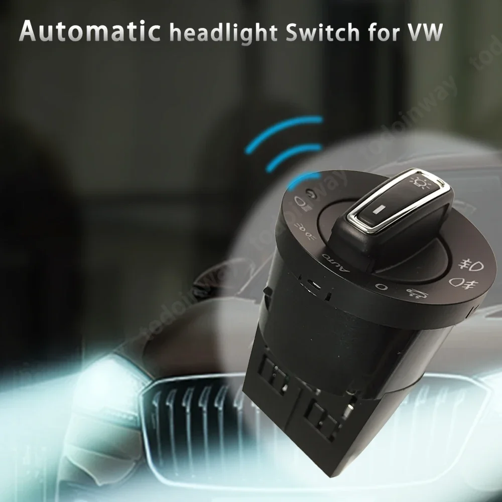 Auto Headlight Switch For Volkswagen Jetta MK5 MK6 Golf 4 MK4 Tiguan MK1 MK2 Car Light Sensor Template Upgrade Accessories