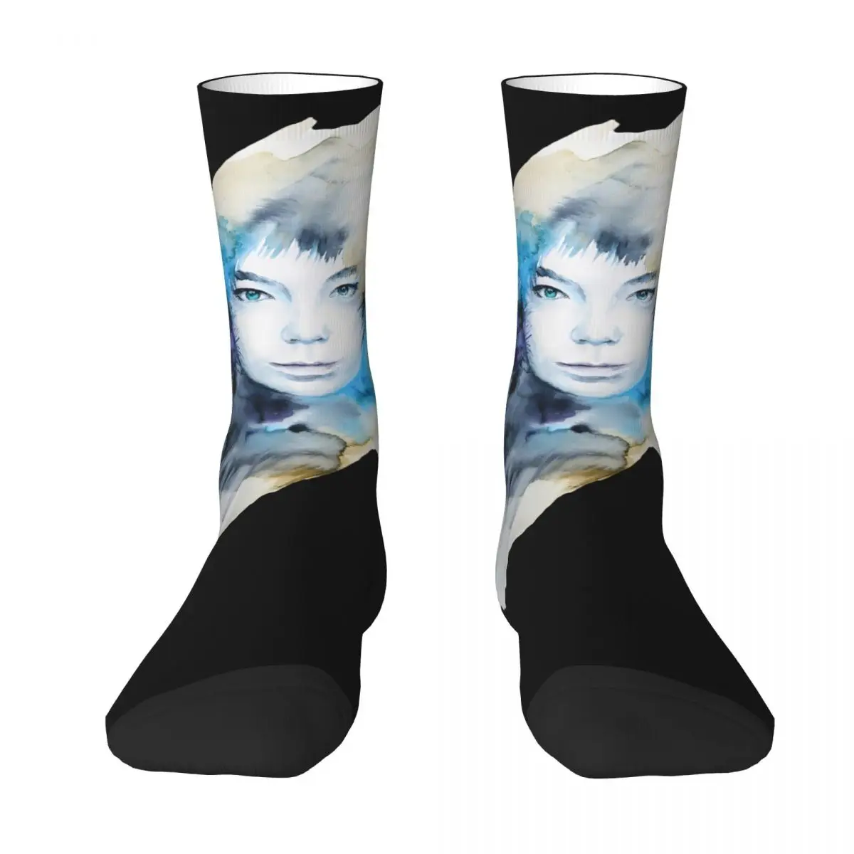 Bjork Aesthetic Y2k -- Vintage Cool Stockings Women Men Socks High Quality Vintage Socks Autumn Climbing Anti Skid Design Socks