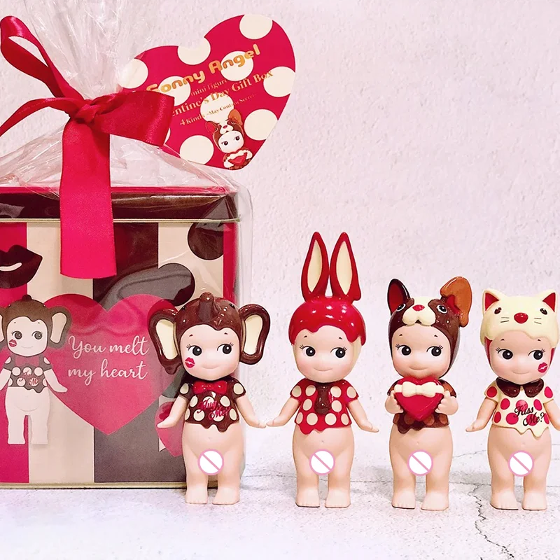 

Genuine Sonny Angel 2020 Valentine'S Dayseries Confirm Blind Box Party Cute Doll Mystery Box Surprised Box Toy Decoration Gift