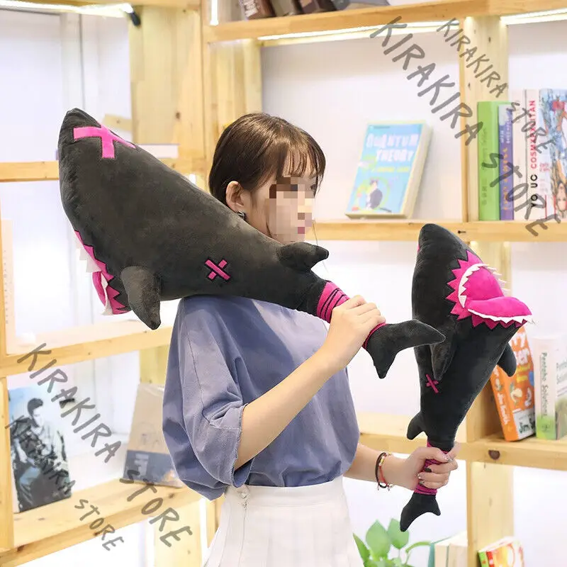 

Identity Ⅴ Leo Beck Anime Shark Stick Stuffed Maumet Factory Owner Cosplay Cotton Mascot Otaku Gift High Quality Creativity