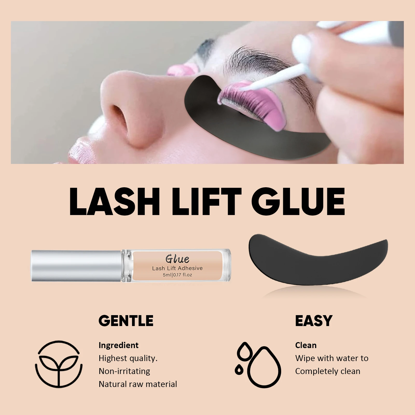 Libeauty Lash Lift And Brow Dye Tint Kit Lifting Eyelashes Brow Lamination Lash Lifting Set Eyes 5 To 8 Weeks Makeup Tools