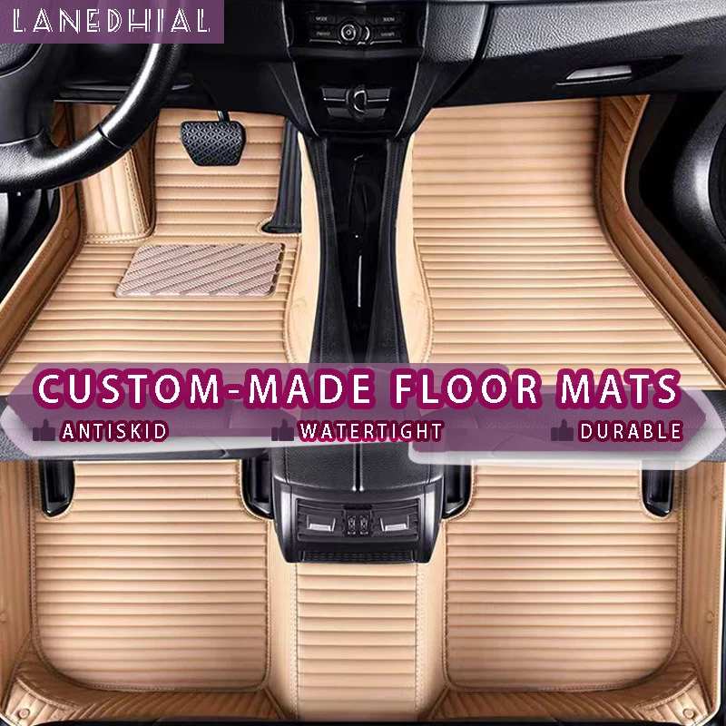 High Quality Custom Leather Car Floor Mats For Chevrolet All Models Cruze Captiva Sonic Sail Spark Aveo Blazer Auto Accessories