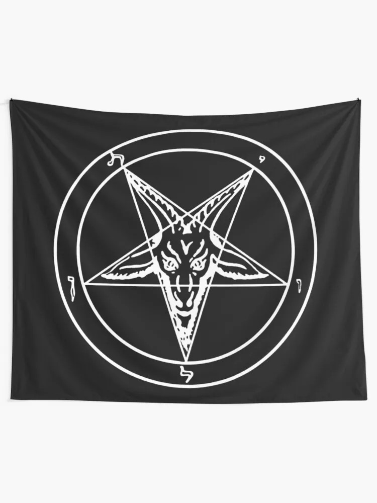 baphomet pentagram Tapestry Room Decoration Korean Style House Decoration Bedroom Decorations Tapestry