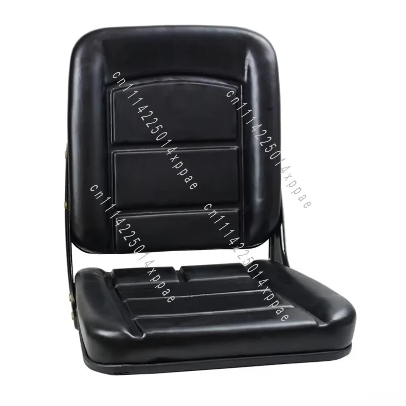 Durable Operator Chair Universal Heavy Duty Construction Vehicle Seat - Forklift Loader Road Roller Sweeper Driver Cab Seat