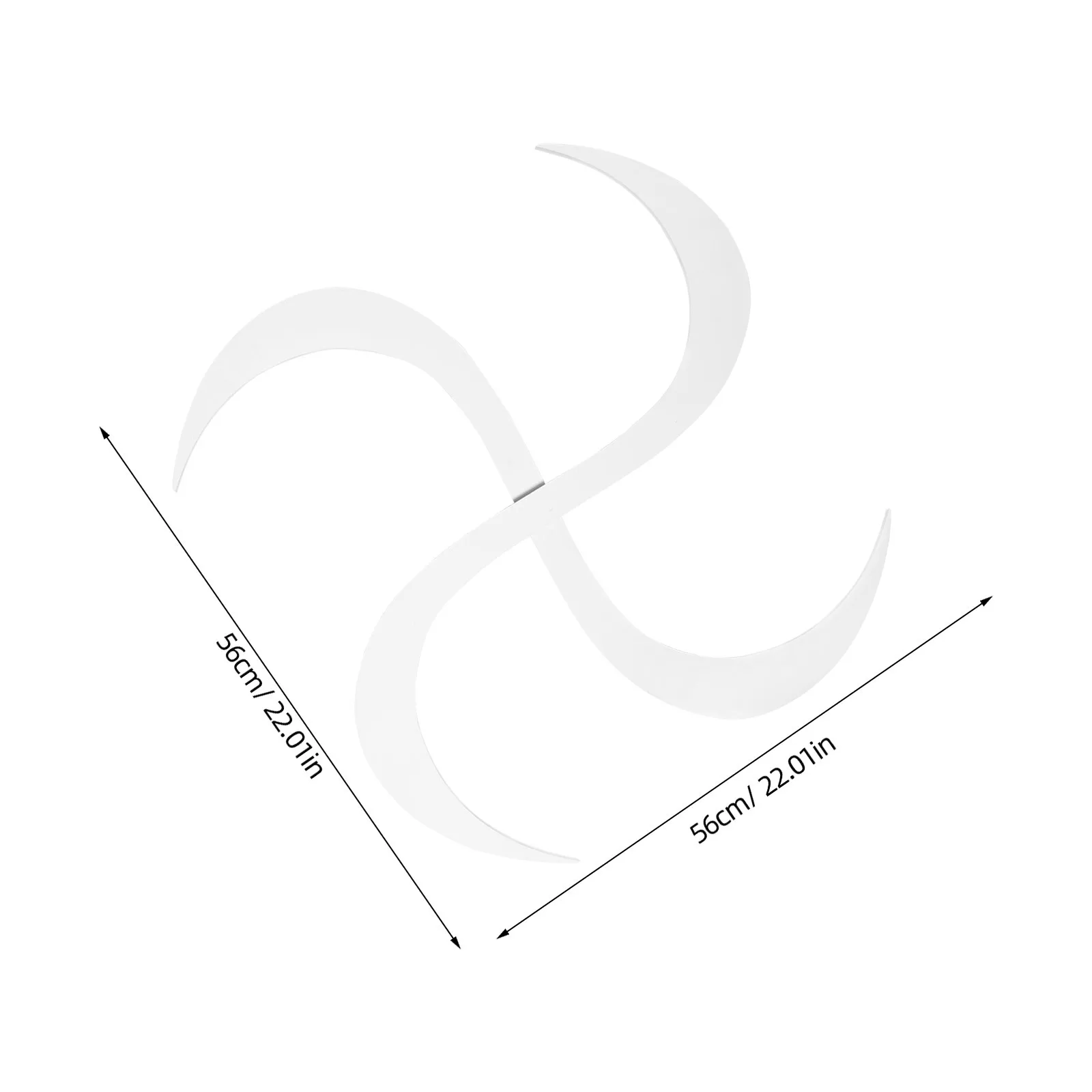 2Pcs Visual Illusion Juggling Rings Innovative Circus Props Outdoor Camping Agility Practice Rings Hoop Toss Game Accessories