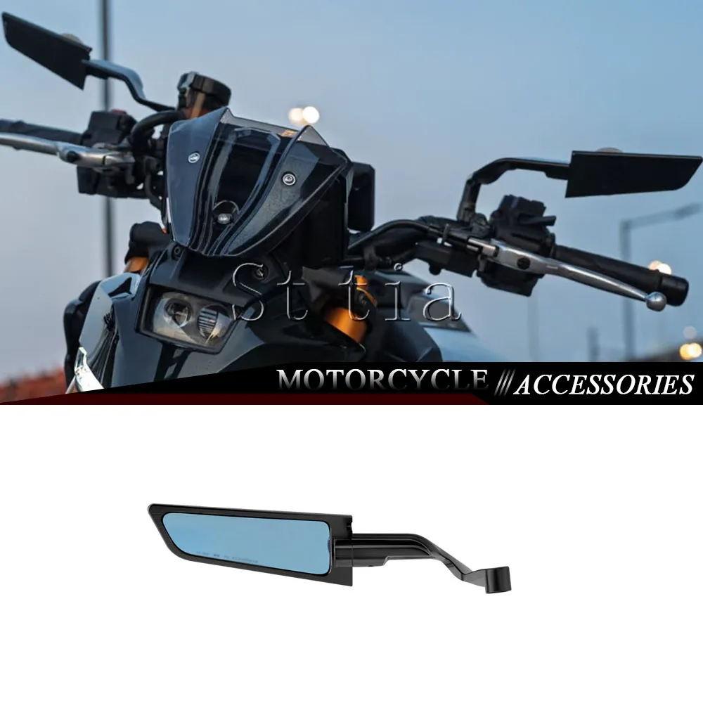 

Новые регулируемые боковые зеркала заднего вида для мотоциклов 2025 года, ветровые зеркала для YAMAHA MT-03, MT-07, MT-09, MT-10 2013-2024