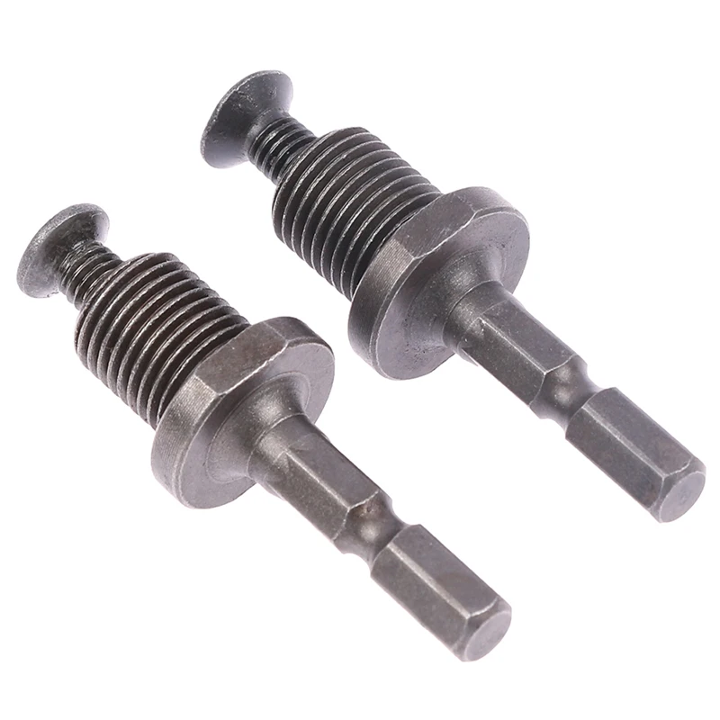 10mm/13mm 1/2 20UNF Hexagon Connecting Rod Adapter Hex Male Thread Screw Drilling Bits Accessory For Drill Chuck