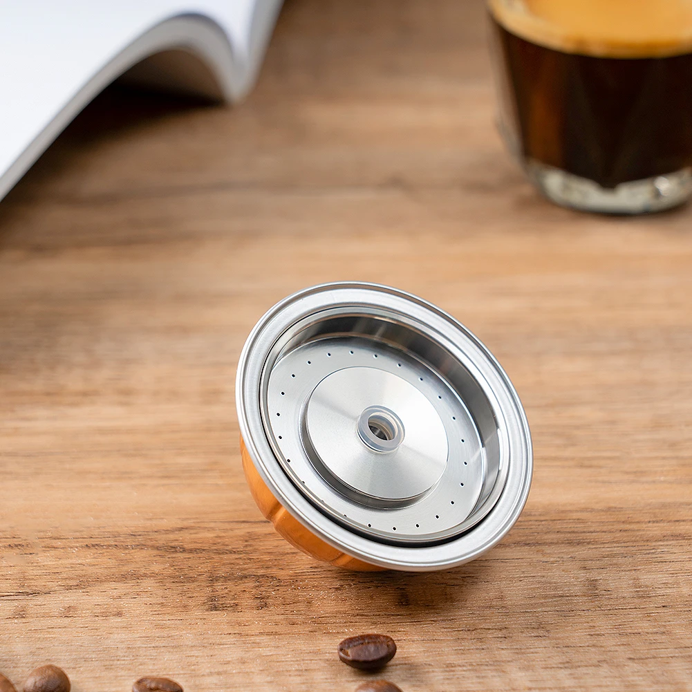 Wieder verwendbare Kaffee kapsel nur für Nespresso Vertuoline nächste Kaffee maschine Edelstahl Kaffee Fliter Pods für Vertuo als nächstes – Detail 11