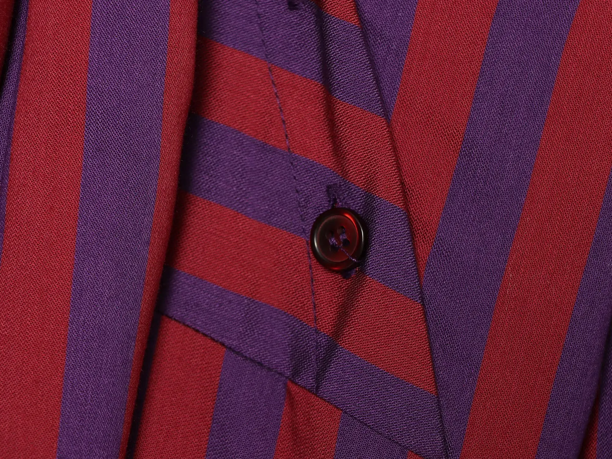 BSAY 2026 Neue Damenmode Elegantes Hemd mit Stehkragen, Wickel-Front, Streifenmuster, Schleife, Langen Ärmeln, Lockerer Passform und Dekorativen Knöpfen – Detail 9