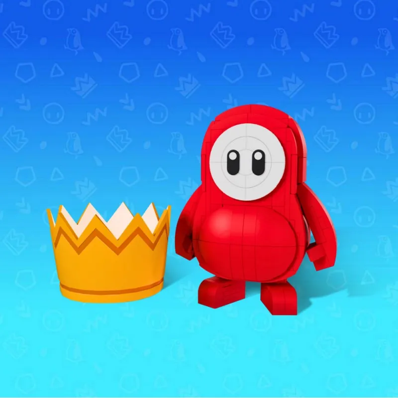 

301PCS MOC Classic Games Characters Party Fighting Red Figures Building Blocks Brick DIY Puzzle Assembled Toys for Children Gift