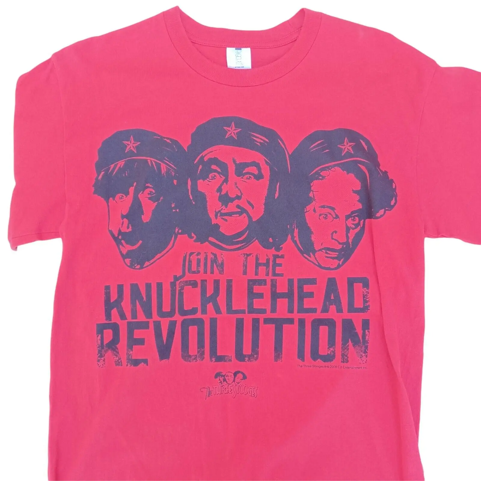 Three Stooges Revolution Tshirt Sz Mens M Funny Short Sleeve Tshirt Streetwear