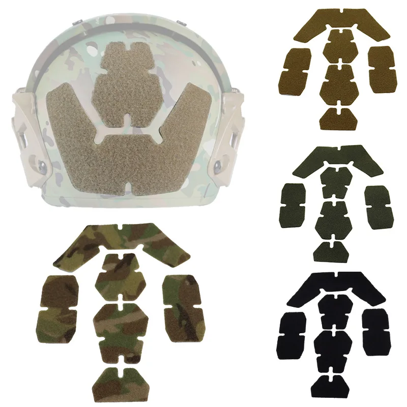 3M Tactical AF Air Frame Helmet CP Helmet Magic Sticker Patches Hook Loop Fastener Accessories for AF Helmet Velcro